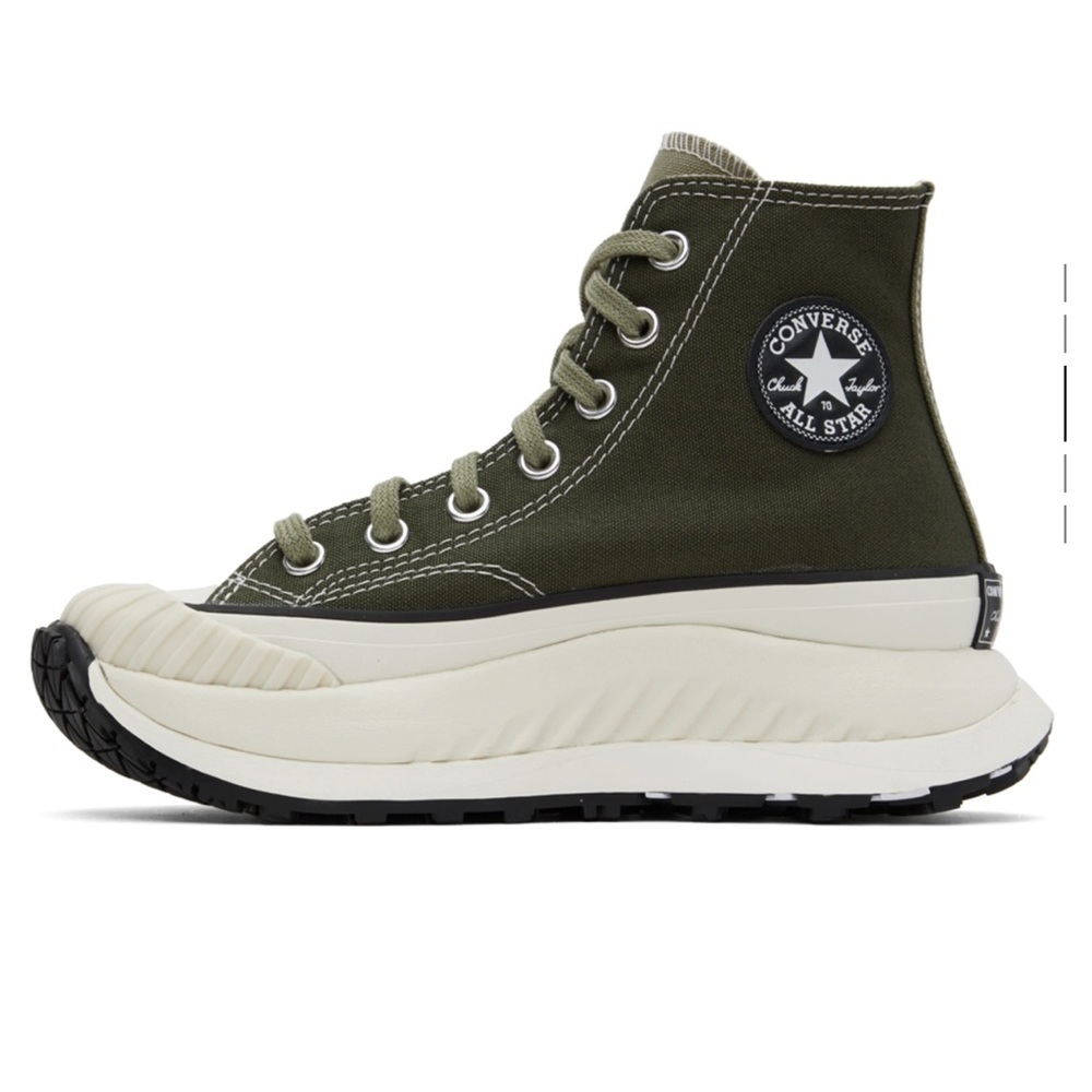 CONVERSE GREEN CHUCK 70 AT-CX SNEAKERS HIGH TOP PLATFORM